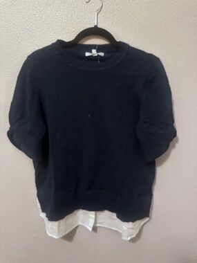 Design History Navy Crewneck Sweater